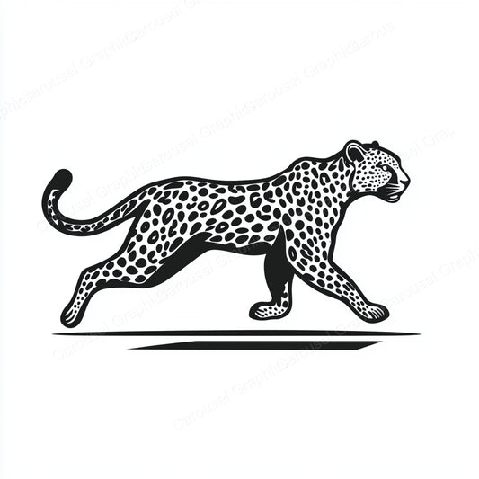 Leopard Vector Graphic preview