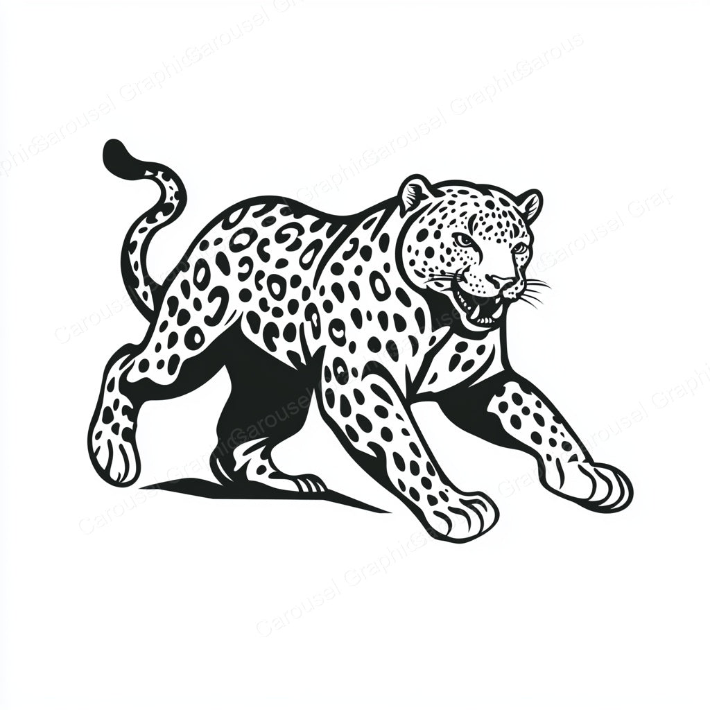 Leopard Vector Graphic preview