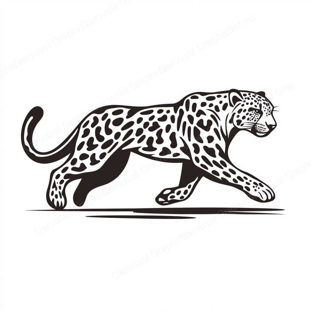 Leopard Vector Graphic preview
