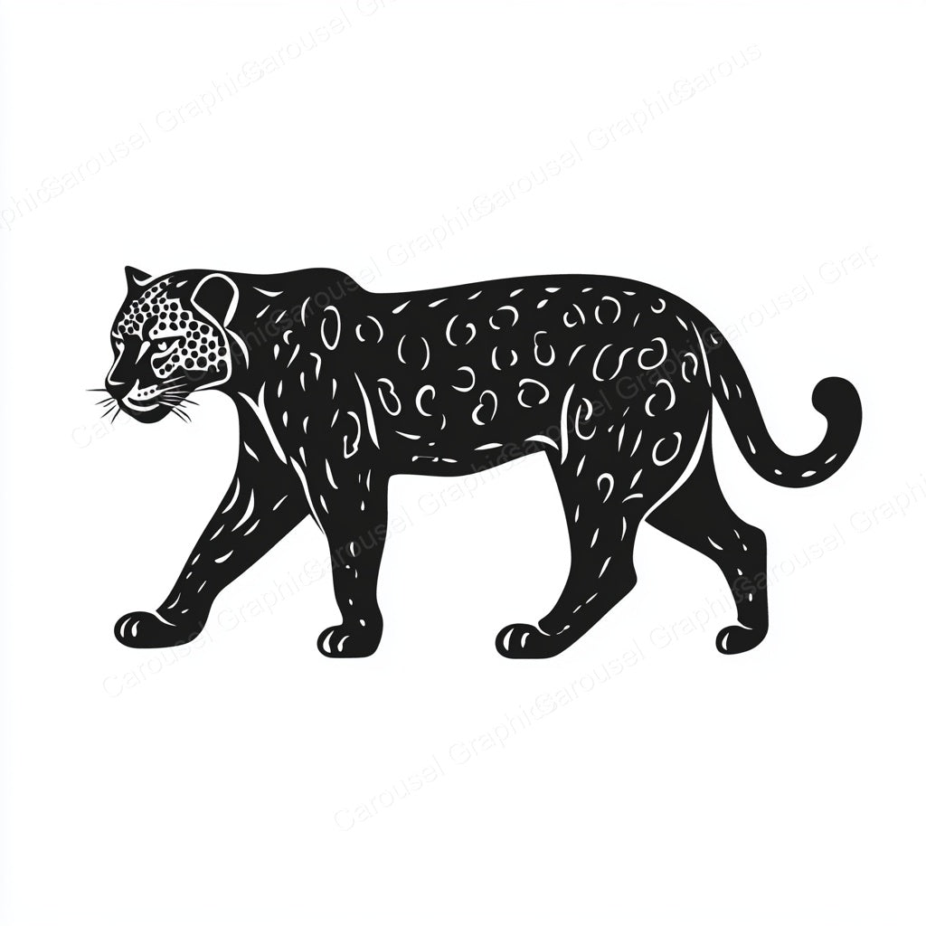 Leopard Vector Graphic preview