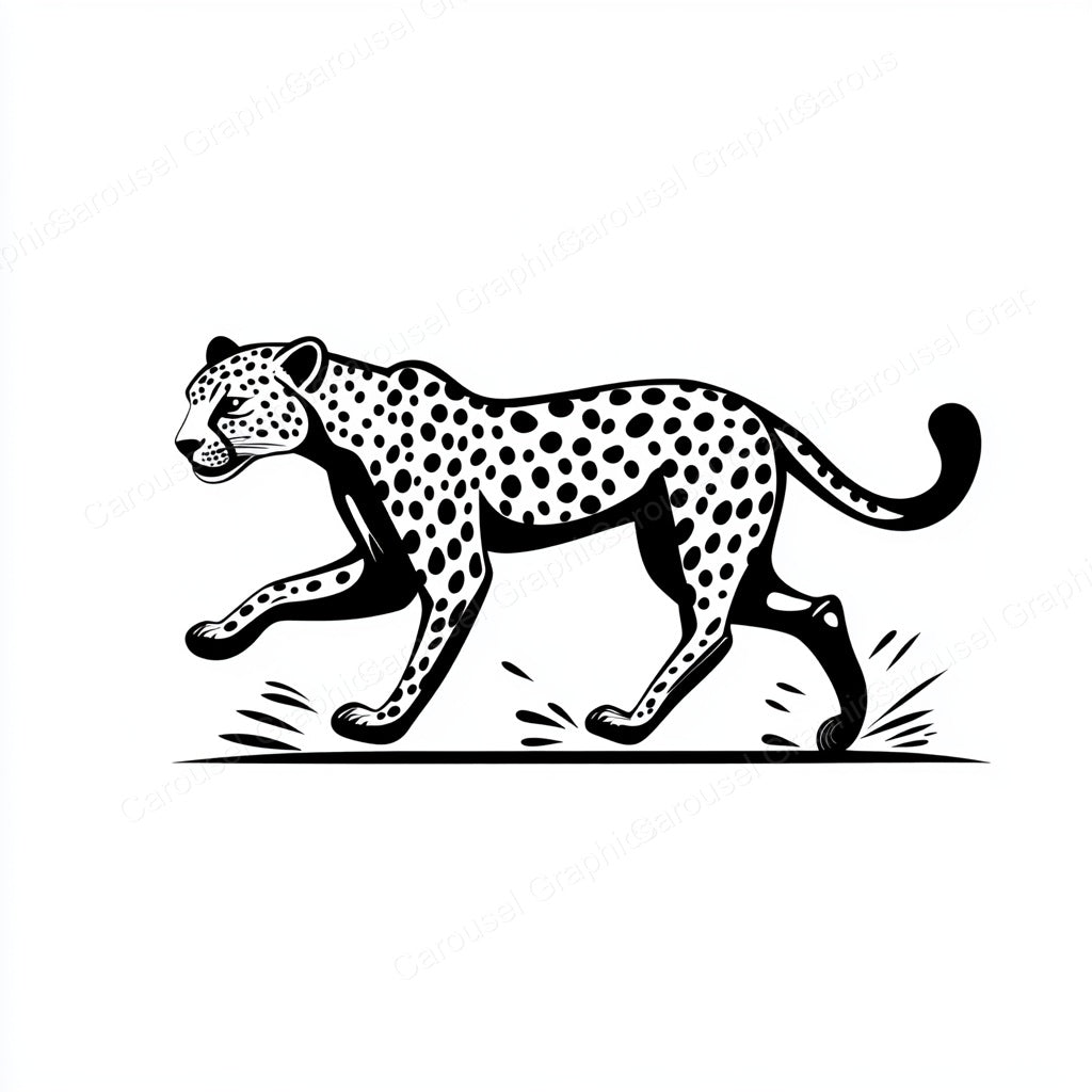 Leopard Vector Graphic preview