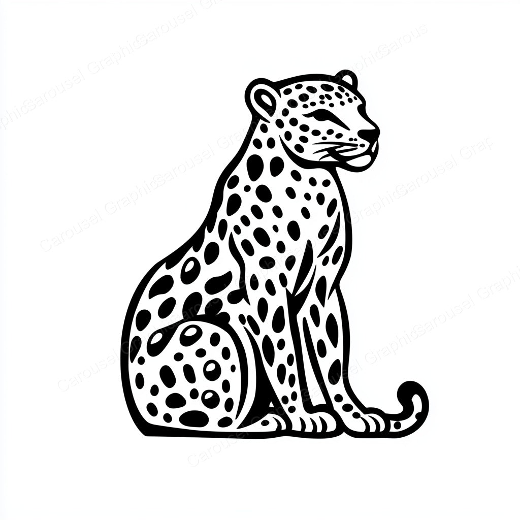 Leopard Vector Graphic preview