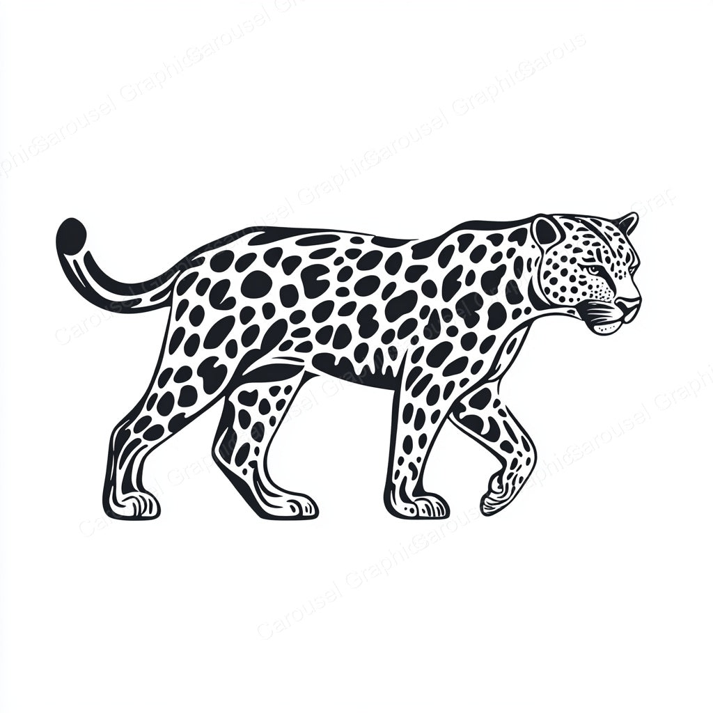 Leopard Vector Graphic preview