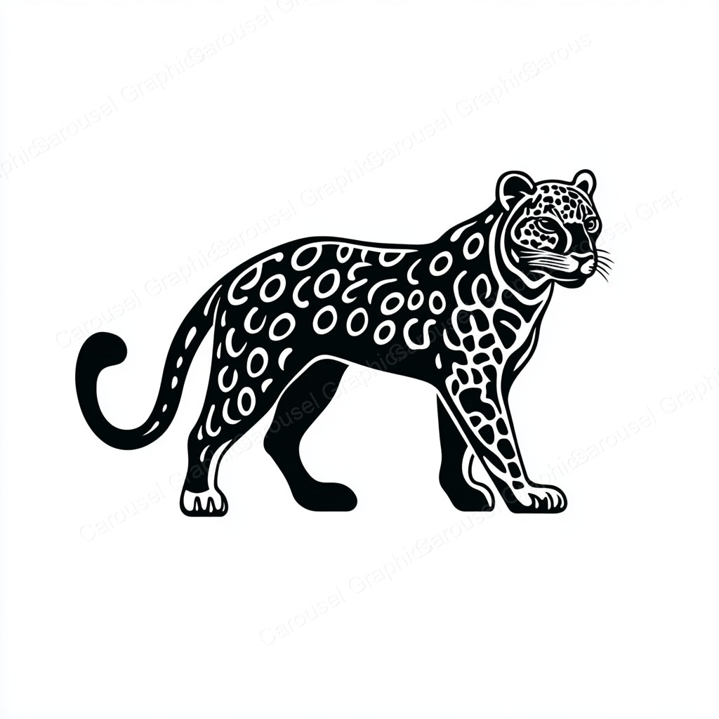 Leopard Vector Graphic preview