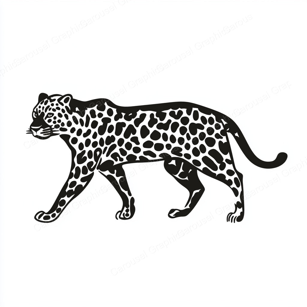 Leopard Vector Graphic preview