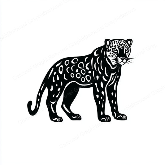 Leopard Vector Graphic preview