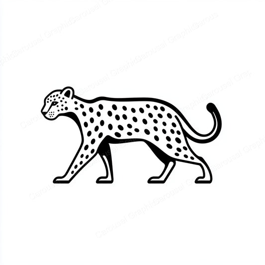 Leopard Vector Graphic preview