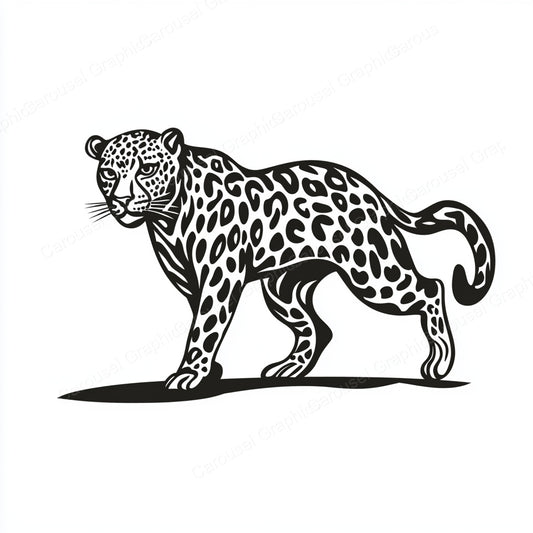 Leopard Vector Graphic preview