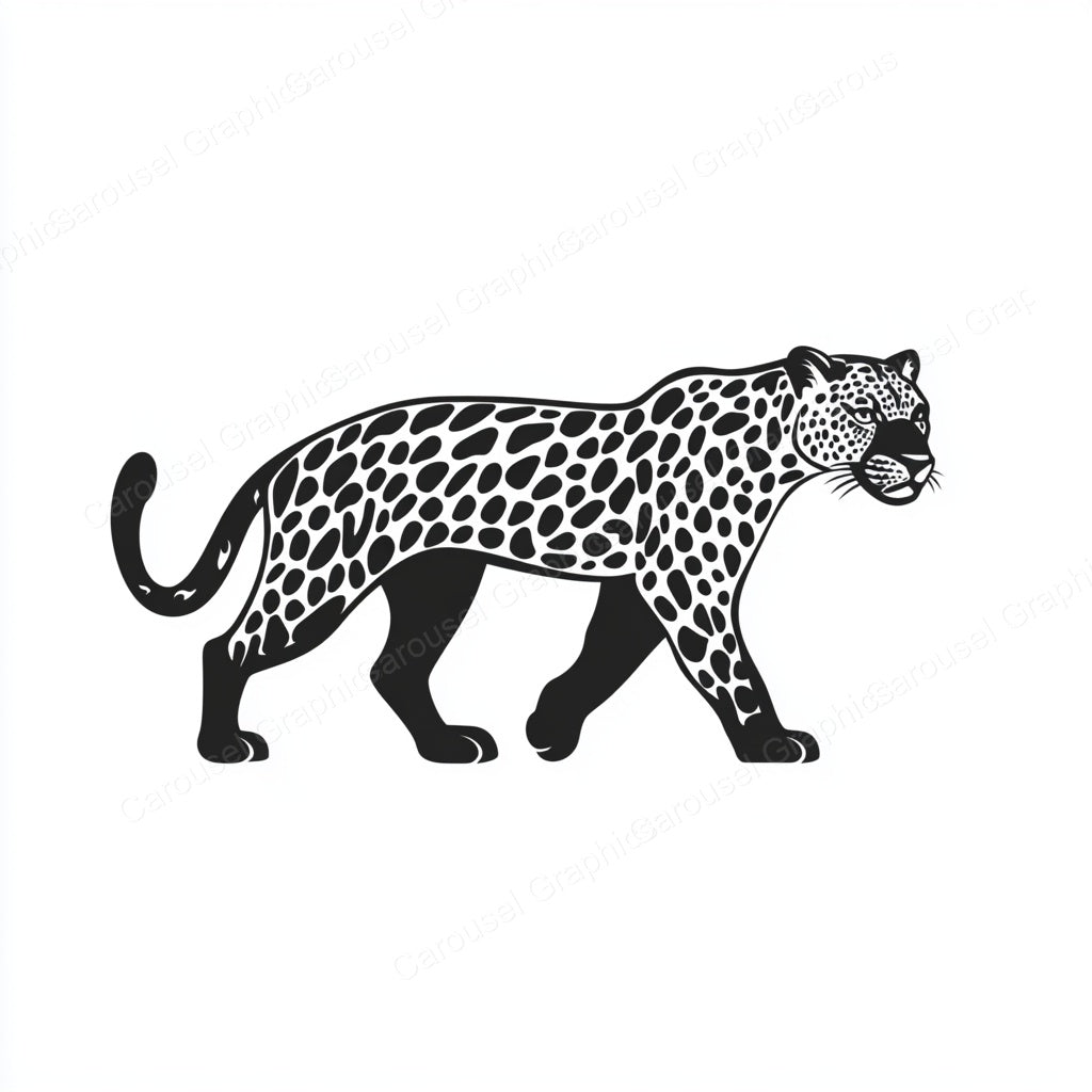 Leopard Vector Graphic preview