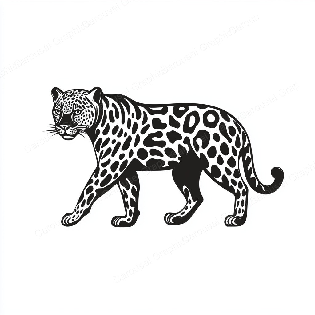 Leopard Vector Graphic preview