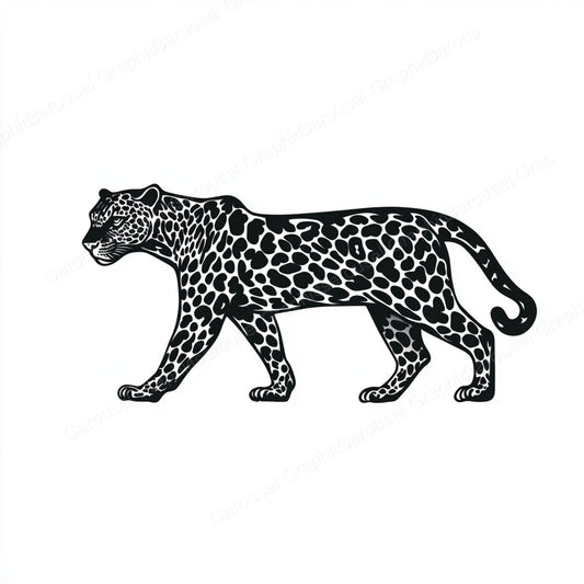 Leopard Vector Graphic preview