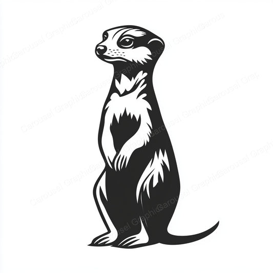 Meerkat Vector Graphic preview