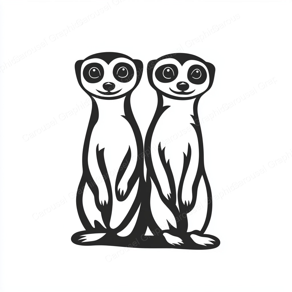 Meerkat Vector Graphic preview