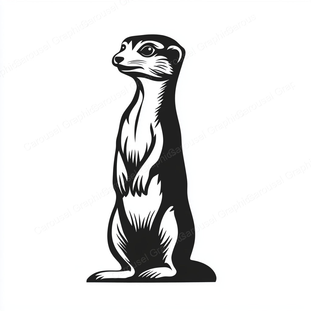 Meerkat Vector Graphic preview