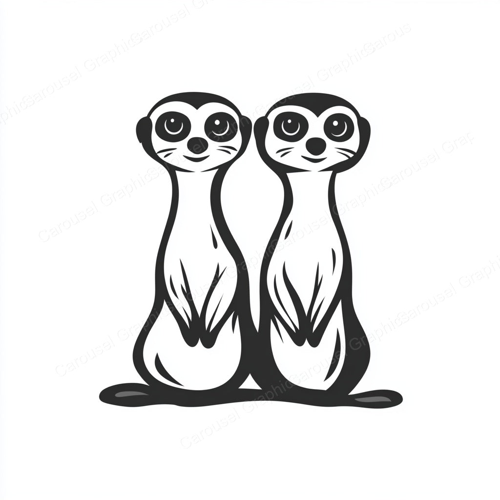 Meerkat Vector Graphic preview