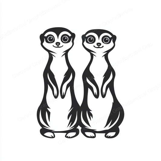 Meerkat Vector Graphic preview