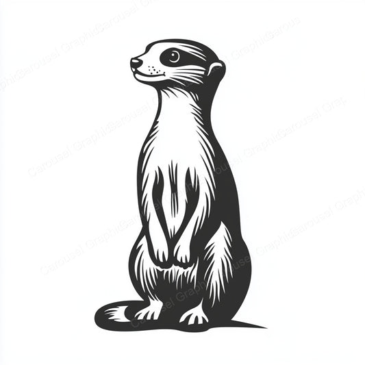 Meerkat Vector Graphic preview