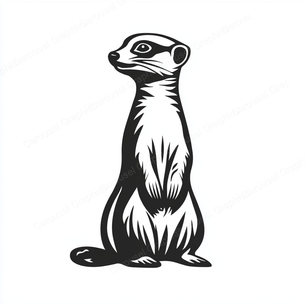 Meerkat Vector Graphic preview