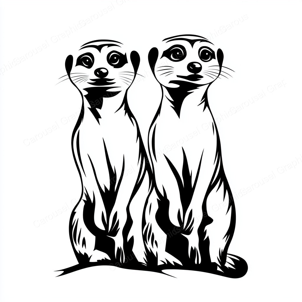 Meerkat Vector Graphic preview