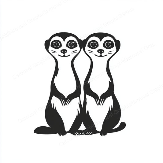 Meerkat Vector Graphic preview