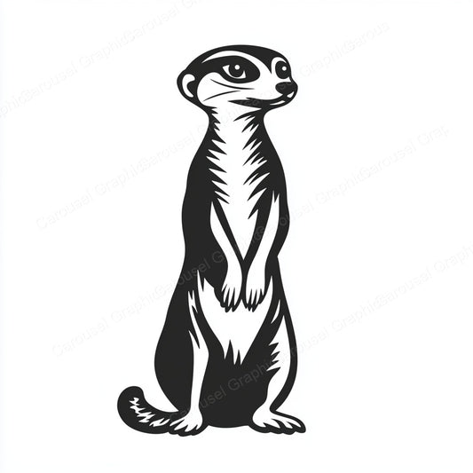 Meerkat Vector Graphic preview