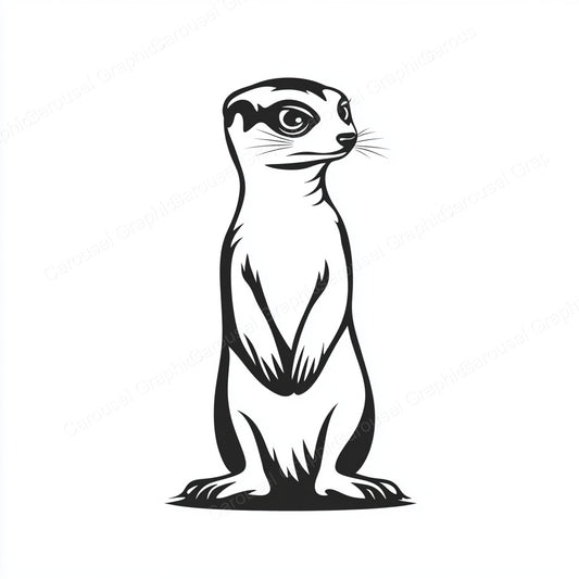 Meerkat Vector Graphic preview