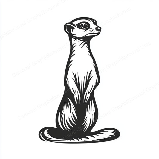 Meerkat Vector Graphic preview
