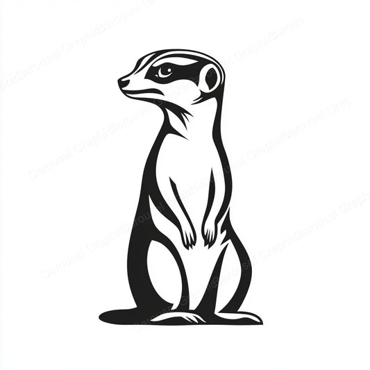 Meerkat Vector Graphic preview