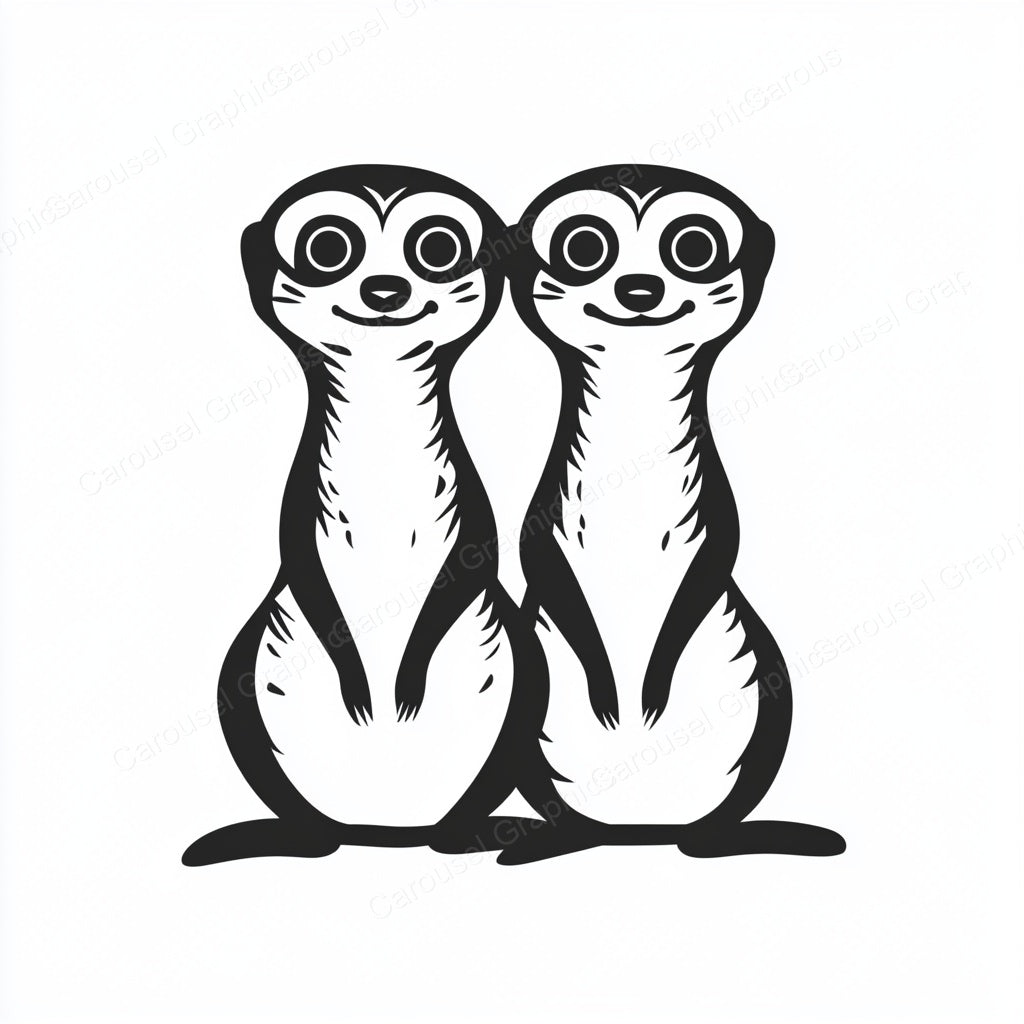 Meerkat Vector Graphic preview