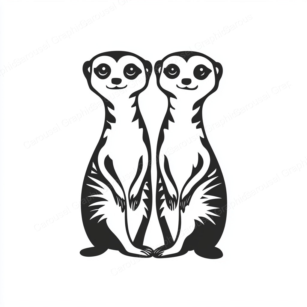 Meerkat Vector Graphic preview