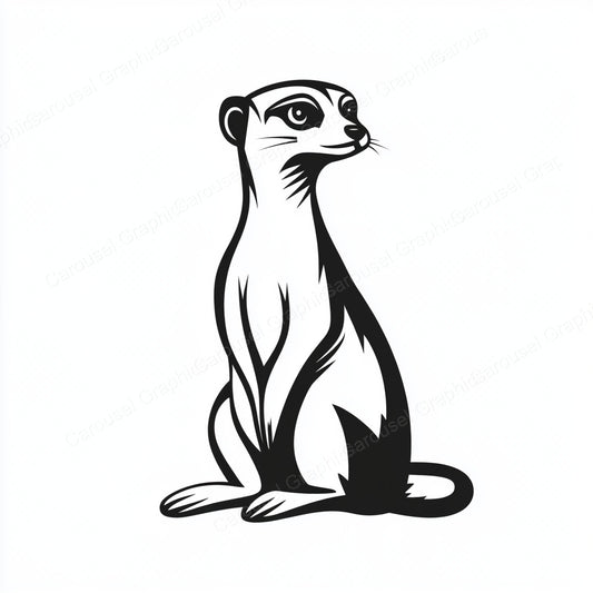 Meerkat Vector Graphic preview