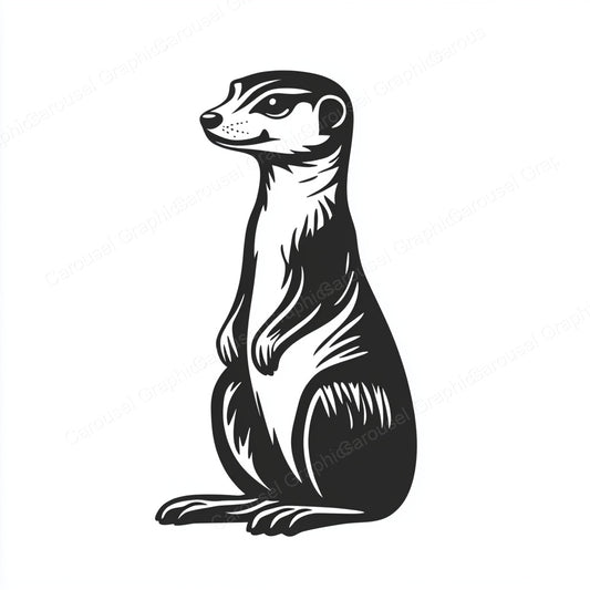 Meerkat Vector Graphic preview