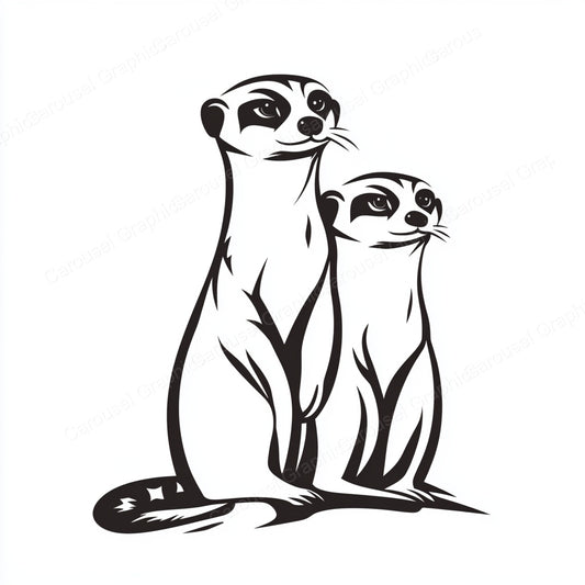 Meerkat Vector Graphic preview