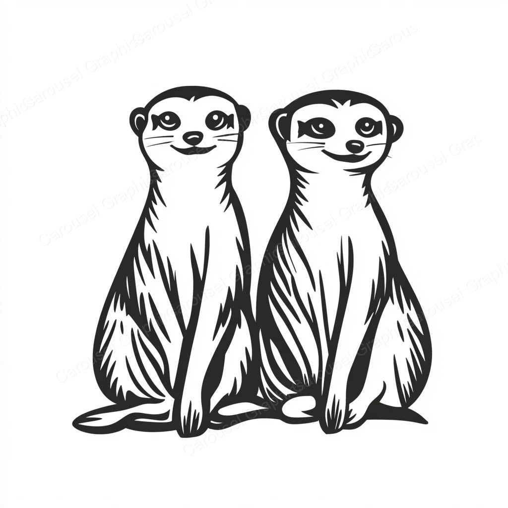Meerkat Vector Graphic preview