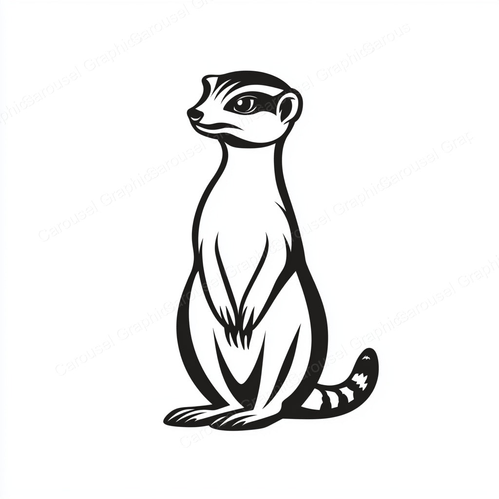 Meerkat Vector Graphic preview