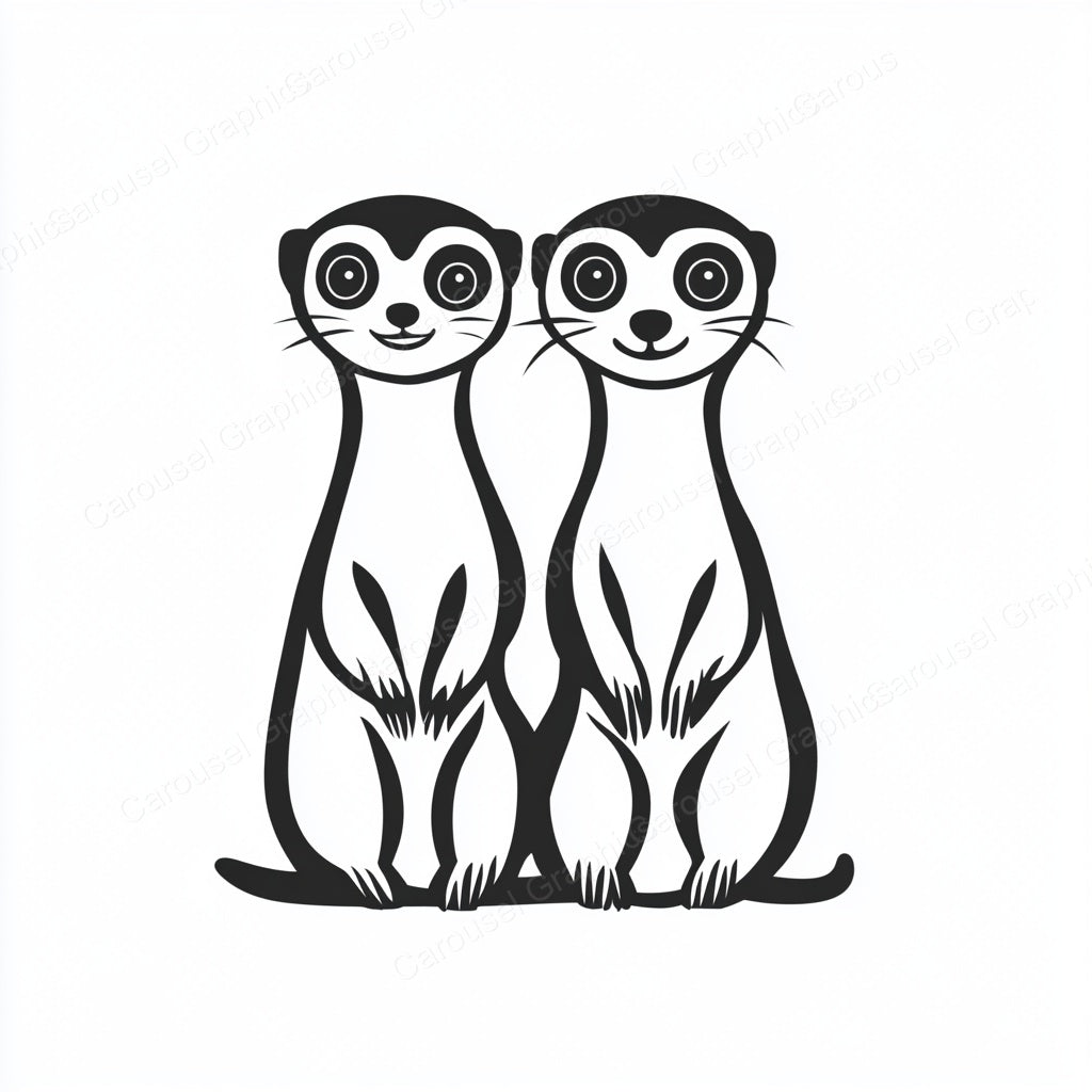 Meerkat Vector Graphic preview