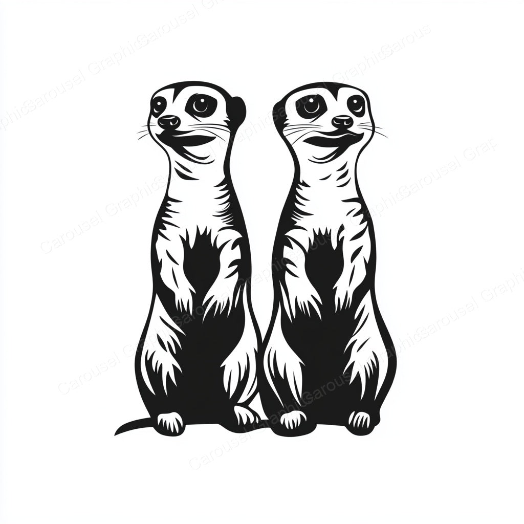 Meerkat Vector Graphic preview