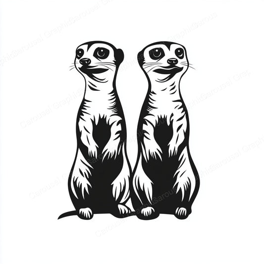 Meerkat Vector Graphic preview