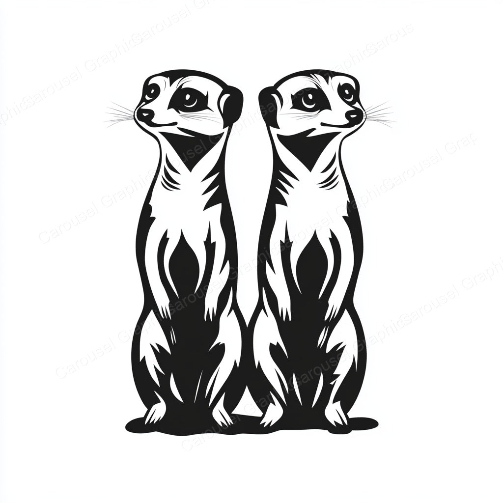 Meerkat Vector Graphic preview