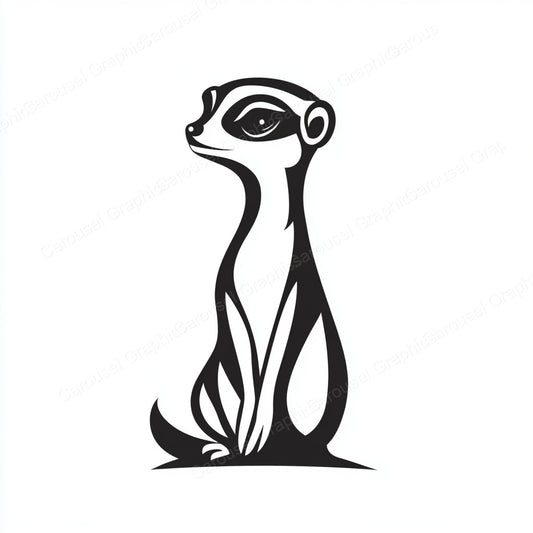 Meerkat Vector Graphic preview