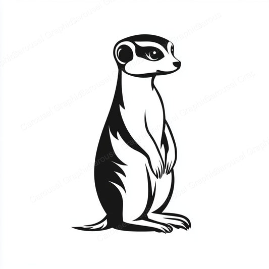 Meerkat Vector Graphic preview