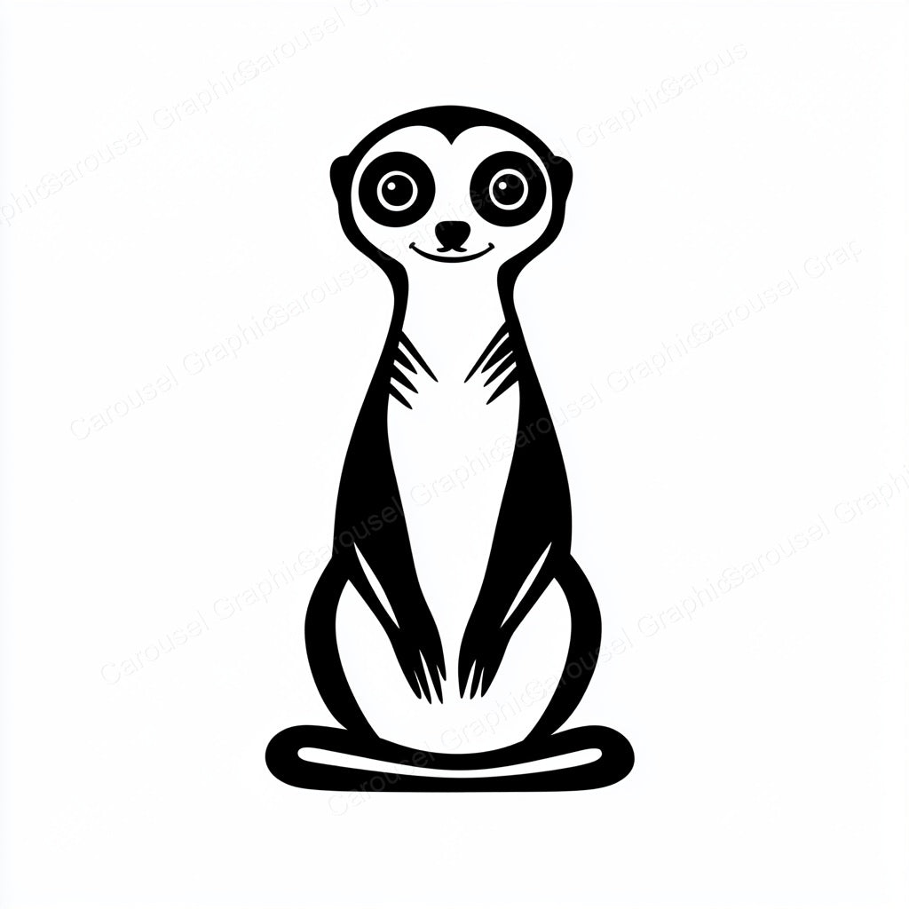Meerkat Vector Graphic preview