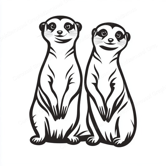 Meerkat Vector Graphic preview