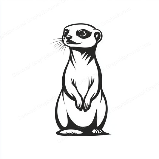 Meerkat Vector Graphic preview