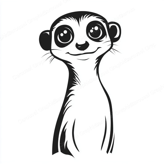 Meerkat Vector Graphic preview