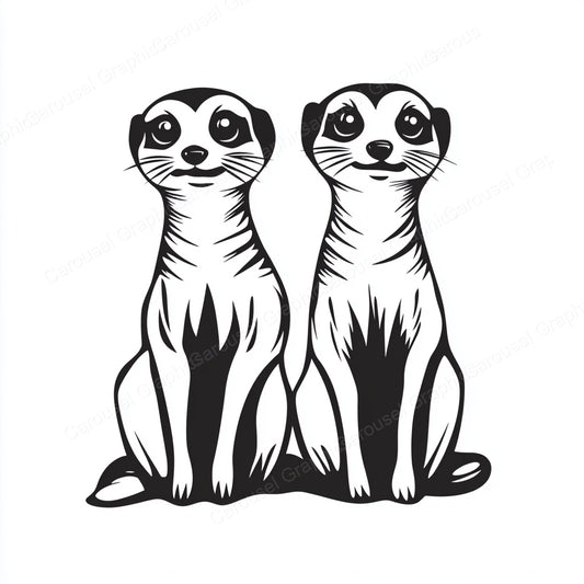 Meerkat Vector Graphic preview