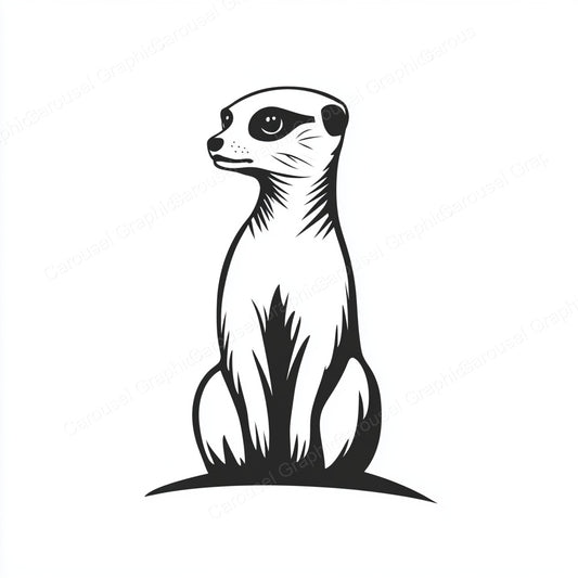 Meerkat Vector Graphic preview