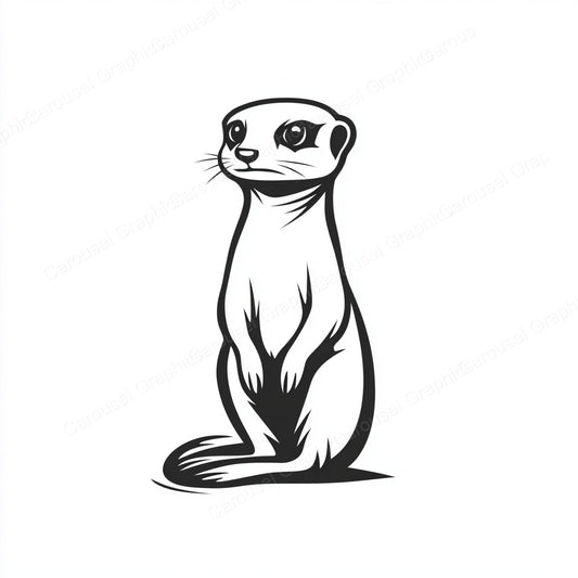 Meerkat Vector Graphic preview