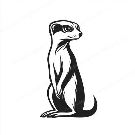 Meerkat Vector Graphic preview