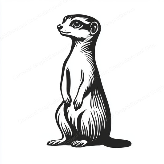 Meerkat Vector Graphic preview